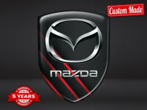 Mazda Logoaufkleber Pro Max Robust Elegant Layout